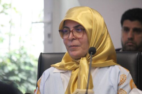حضور معصومه فردشاهین در امضای تفاهمنامه همکاری میان انجمن سینمای جوانان ایران و اتحادیه مراکز فنی و پشتیبانی تولید سینمای ایران